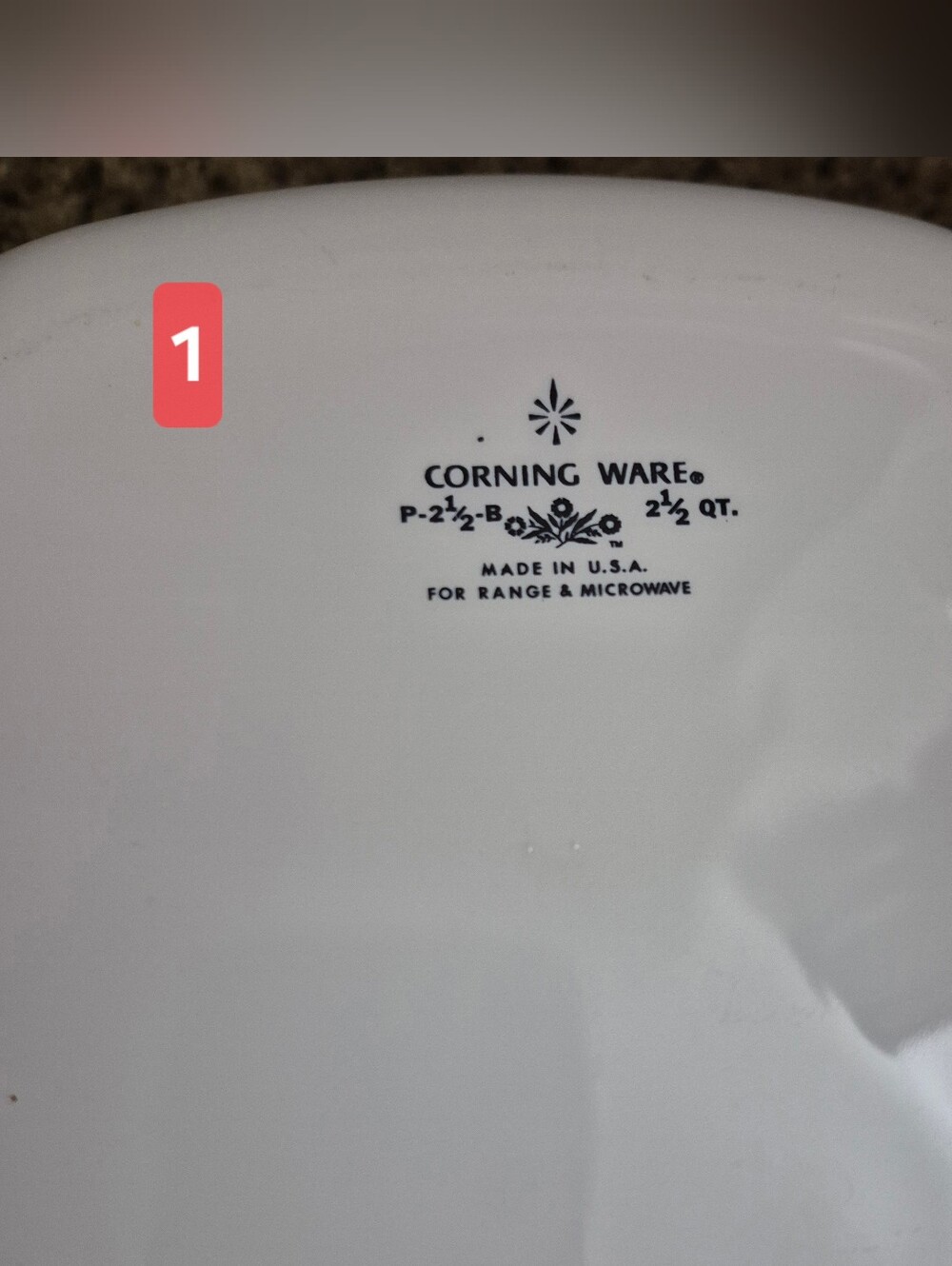 Corningware Renaissance Pattern - Gift Edition - RARE!!! - Picture 2 of 6